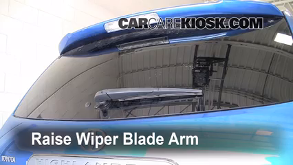 2008 Toyota Highlander Sport 3.5L V6 Windshield Wiper Blade (Rear) Replace Wiper Blade